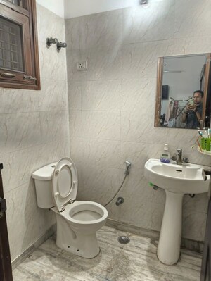 Bathroom in 2 BHK Builder Floor at Medi City – for Rent