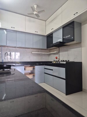 Kitchen in 2 BHK Apartment at Majestique Signature Towers, Balewadi – for Rent