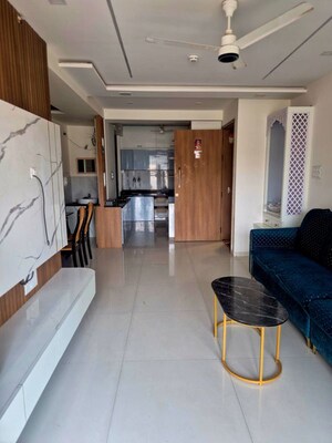 Living Room in 2 BHK Apartment at Majestique Signature Towers, Balewadi – for Rent