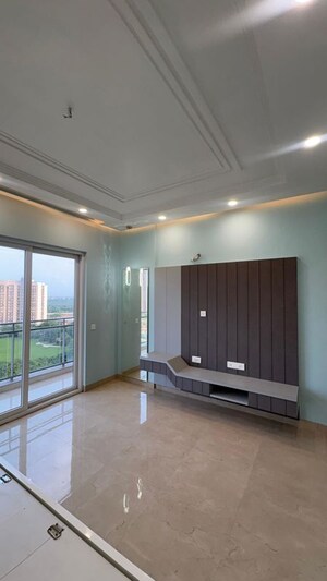 Living Room in 4 BHK Apartment at Shalimar Belvedere Court, Gomti Nagar – for Rent