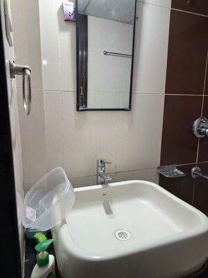 Bathroom in 2 BHK Apartment at Goel Ganga Skies, Pimpri – for Rent