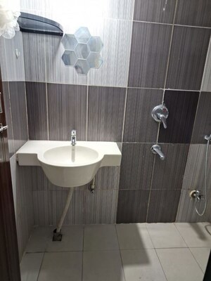 Bathroom in 2 BHK Apartment at Goel Ganga Skies, Pimpri – for Rent
