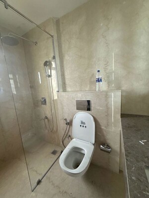 Bathroom in 4 BHK Apartment at Piramal Mahalaxmi, Mahalaxmi – for Rent