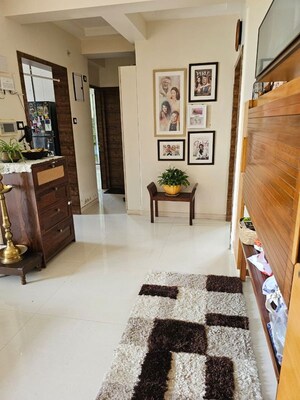 Living Room in 2 BHK Apartment at C Teja Kaavya Beachwood CHS, Kandivali West – for Sale