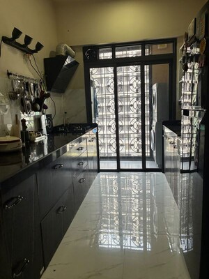 Kitchen in 2 BHK Apartment at Lodha Sterling Tower K, Kolshet Road – for Rent