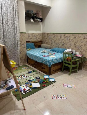 Bedroom in 2 BHK Apartment at Lodha Sterling Tower K, Kolshet Road – for Rent