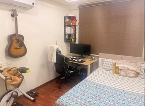 Living Room in 3 BHK Apartment at Lanco Hills Apartments, Manikonda – for Rent
