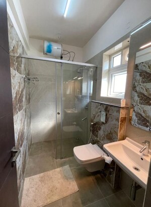 Bathroom in 4 BHK Villa at Muppas Indraprastha, Tellapur – for Rent