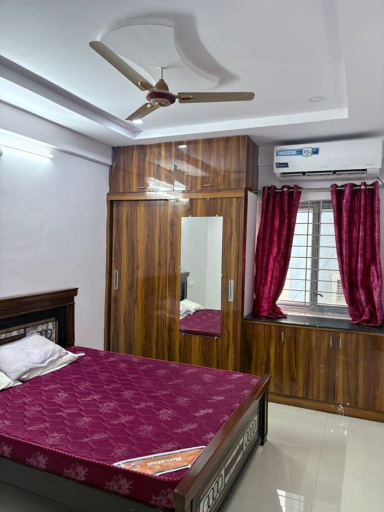 Bedroom, aadyas-nest 2 Bedroom 1260 Sq.Ft. Apartment In Madhapur Hyderabad 10443628