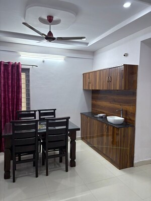 Staircase in 2 BHK Apartment at Aadyas Nest, Madhapur – for Rent