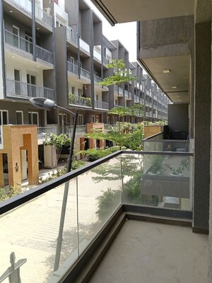 Balcony in 3 BHK Apartment at Smart World Orchard, Sector 61 – for Rent