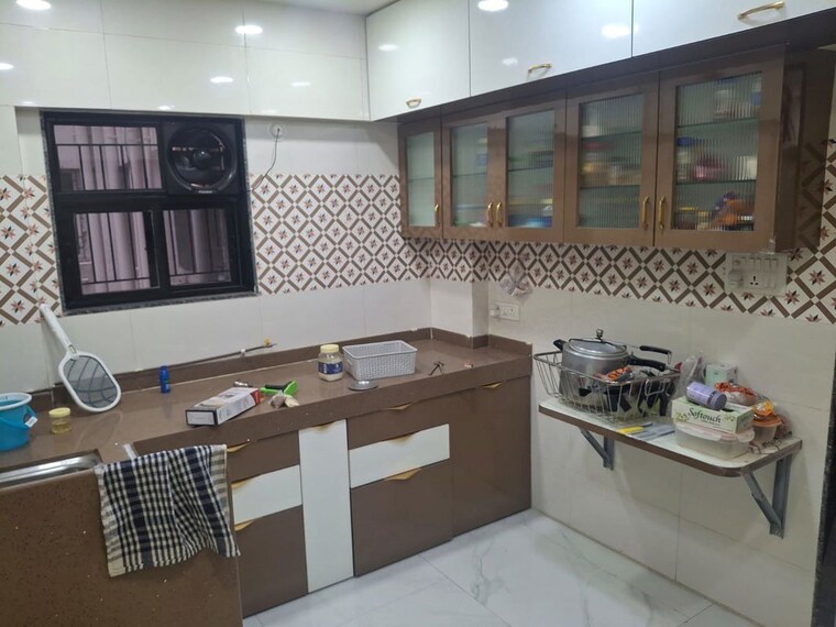 Kitchen, sun-paradise-1 2 Bedroom 1000 Sq.Ft. Apartment In Anand Nagar Pune 10443672