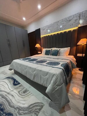 Bedroom in 1 BHK Builder Floor at Sector 10a – for Rent