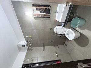 Bathroom in 3 BHK Apartment at Majestique Signature Towers, Balewadi – for Rent