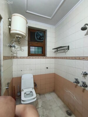 Bathroom in 2 BHK Builder Floor at Sector 15 – for Rent