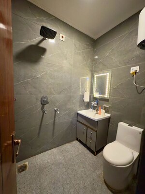 Bathroom in 3.5 BHK Builder Floor at Niti Khand ii – for Sale