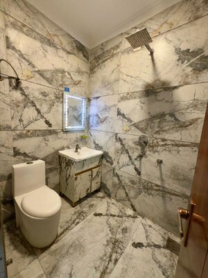 Bathroom in 3.5 BHK Builder Floor at Niti Khand ii – for Sale