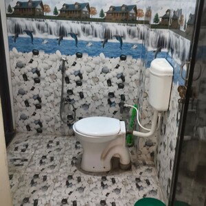 Bathroom in 3 BHK Builder Floor at Bijnor – for Rent