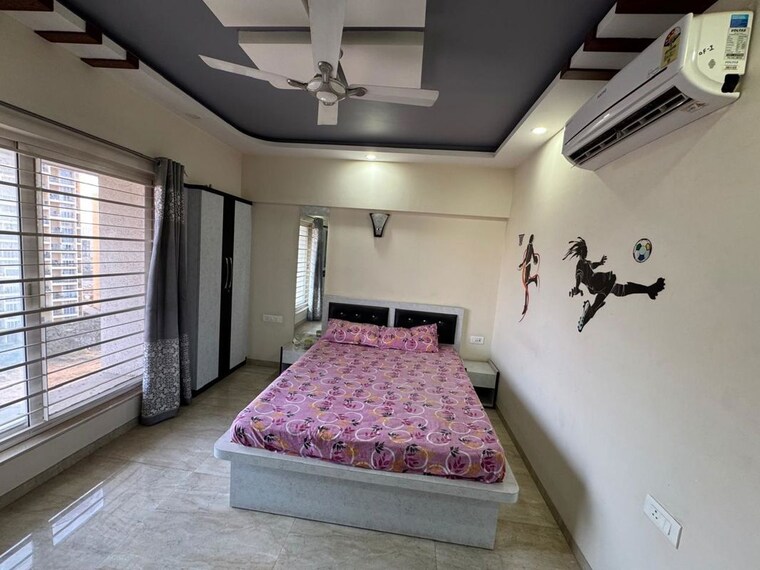 Bedroom, vascon-forest-county 3 Bedroom 1750 Sq.Ft. Apartment In Kharadi Pune 10443711