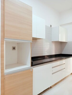 Kitchen in 3 BHK Apartment at Omkar Alta Monte, Malad East – for Rent