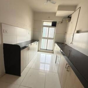 Kitchen in 3 BHK Apartment at Godrej Emerald Vista, Ghodbunder Road – for Rent