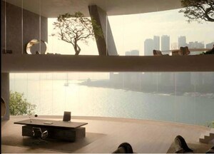 Kitchen in  Office Space at Worli – for Sale