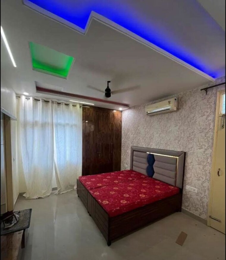 Bedroom, maya-garden-city 2 Bedroom 1300 Sq.Ft. Apartment In Lohgarh Zirakpur 10443890