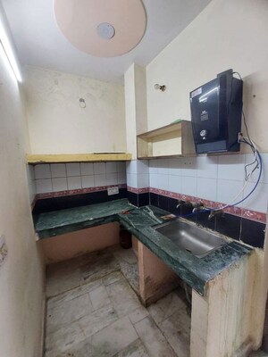 Kitchen in 1 BHK Builder Floor at West Patel Nagar – for Rent