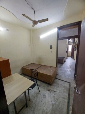 Bedroom in 1 BHK Builder Floor at West Patel Nagar – for Rent