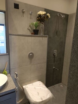 Bathroom in 4 BHK Apartment at Darshanam Seltosa, Gotri – for Sale