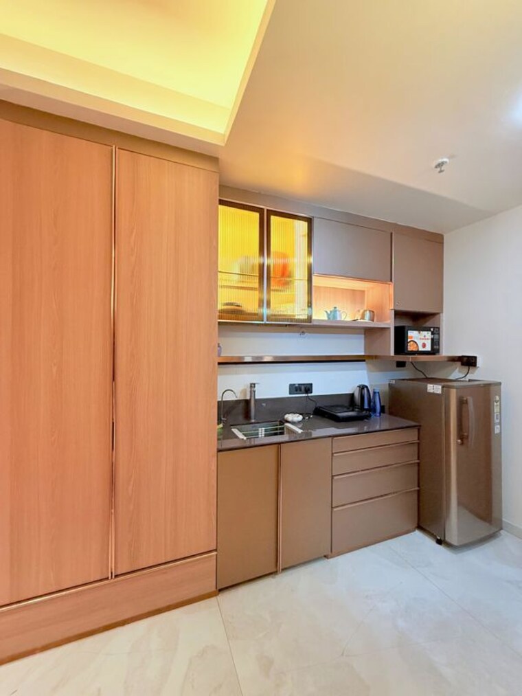 Kitchen, gaur-city-center Studio 600 Sq.Ft. Apartment In Sector 4 Greater Noida Greater Noida 10443940