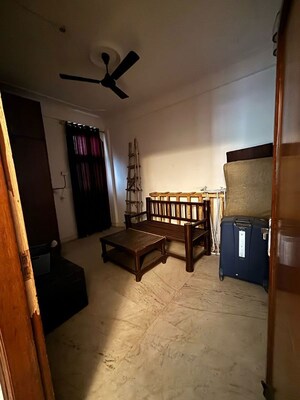 Living Room in 3 BHK Builder Floor at Nehru Enclave – for Rent