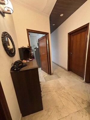 Bedroom in 3 BHK Builder Floor at Nehru Enclave – for Rent