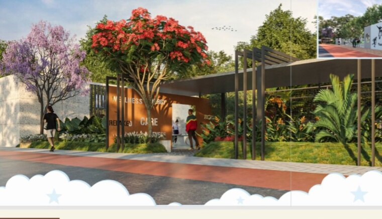 Garden, radhey-skye 3 Bedroom 2599 Sq.Ft. Apartment In Velmala Hyderabad 10443951