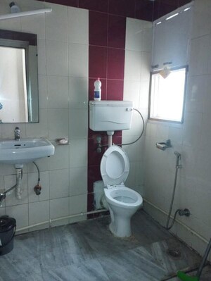 Bathroom in 3 BHK Builder Floor at Kailash Colony – for Rent