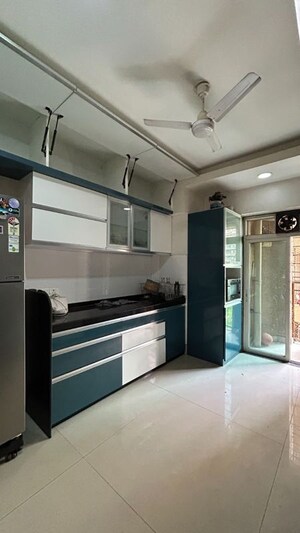 Kitchen in 3 BHK Apartment at Nahar Amrit Shakti, Chandivali – for Rent