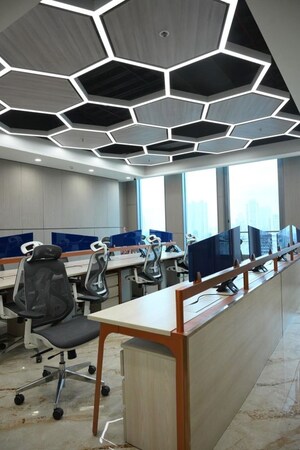 Team Area in  Office Space at One Lodha Place, Lower Parel – for Sale