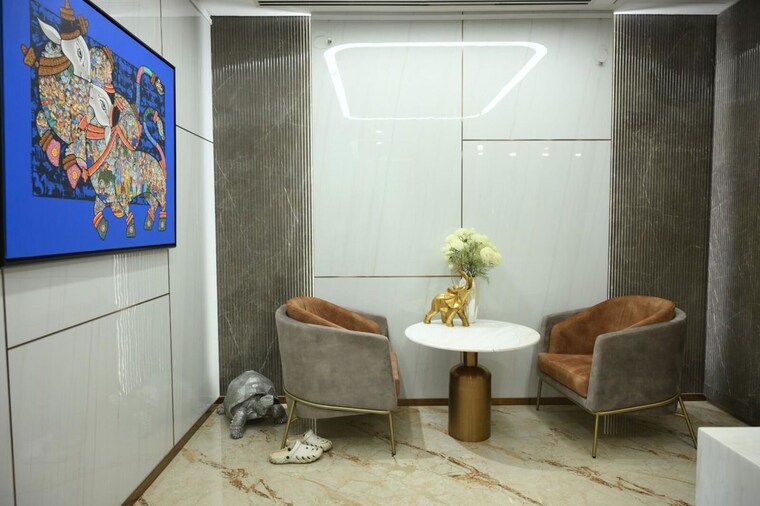 Living Room, one-lodha-place Commercial Office Space 1180 Sq.Ft. In Lower Parel Mumbai 10443973