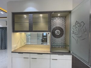Kitchen in 3 BHK Apartment at Group Seven Rushi Heights, Goregaon East – for Rent