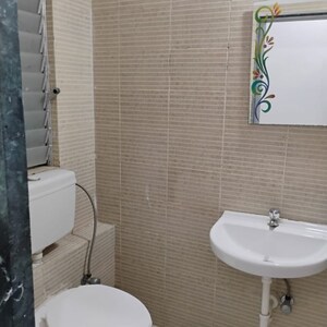 Bathroom in 2 BHK Apartment at DB Realty Orchid Ozone, Ketkipada – for Rent