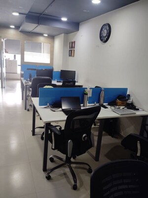 Team Area in  Office Space at Shivalik Shilp, Sanidhya – for Rent