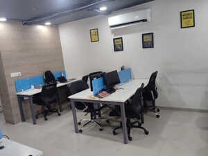 Team Area in  Office Space at Shivalik Shilp, Sanidhya – for Rent