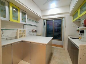 Kitchen in 3 BHK Apartment at Sunshine Heights, Dadar West – for Sale