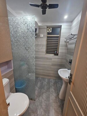 Bathroom in 2 BHK Builder Floor at Sector 57 – for Rent