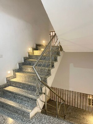 Staircase in 1 BHK Apartment at Freedom Fighters Enclave – for Rent