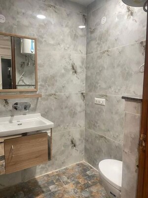 Bathroom in 2 BHK Apartment at Saket – for Rent