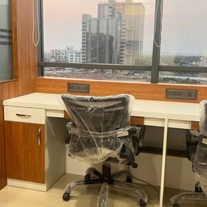 Team Area in  Office Space at Goyal Titanium Business Park, Makarba – for Rent