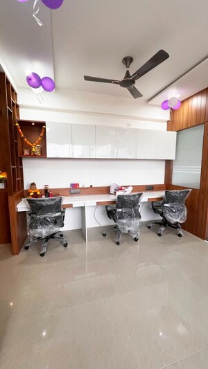 Team Area in  Office Space at Goyal Titanium Business Park, Makarba – for Rent