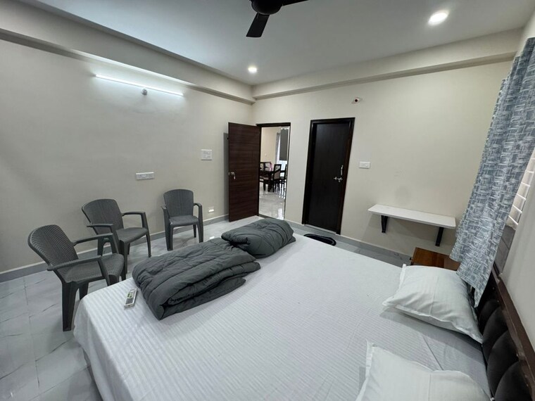 Living Room, aadyas-nest 3 Bedroom 1800 Sq.Ft. Apartment In Madhapur Hyderabad 10444134