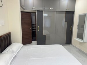 Bathroom in 3 BHK Apartment at Aadyas Nest, Madhapur – for Rent